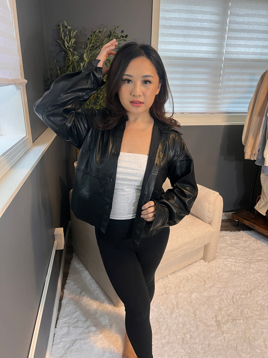 Baddie in Leather